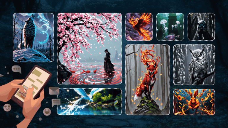 15x Mystische Tierwelten – Fantasy-Art mit KI erschaffen