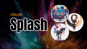 Color Splash – 15x schwierige Malen-mit-Zahlen Motive (Freebie)